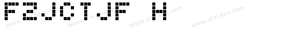 FZJinCaiTiJF Heavy字体转换